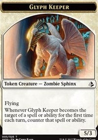 Glyph Keeper // Warrior Token [Amonkhet Tokens] | Empire Gaming NC