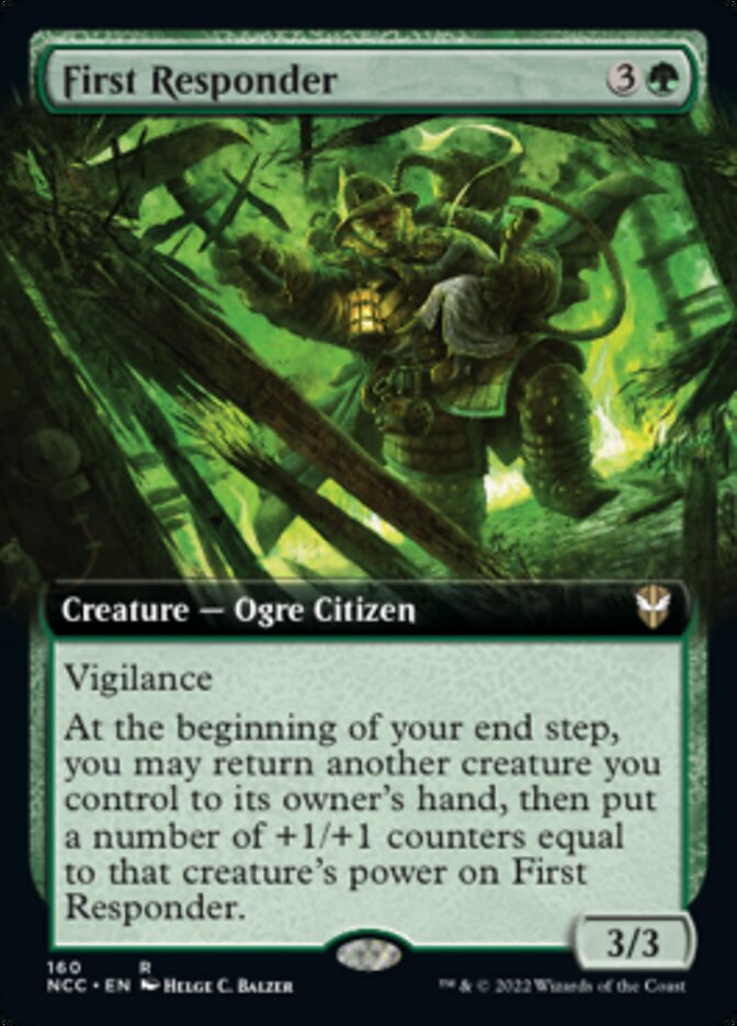 First Responder (Extended Art) [Streets of New Capenna Commander] | Empire Gaming NC