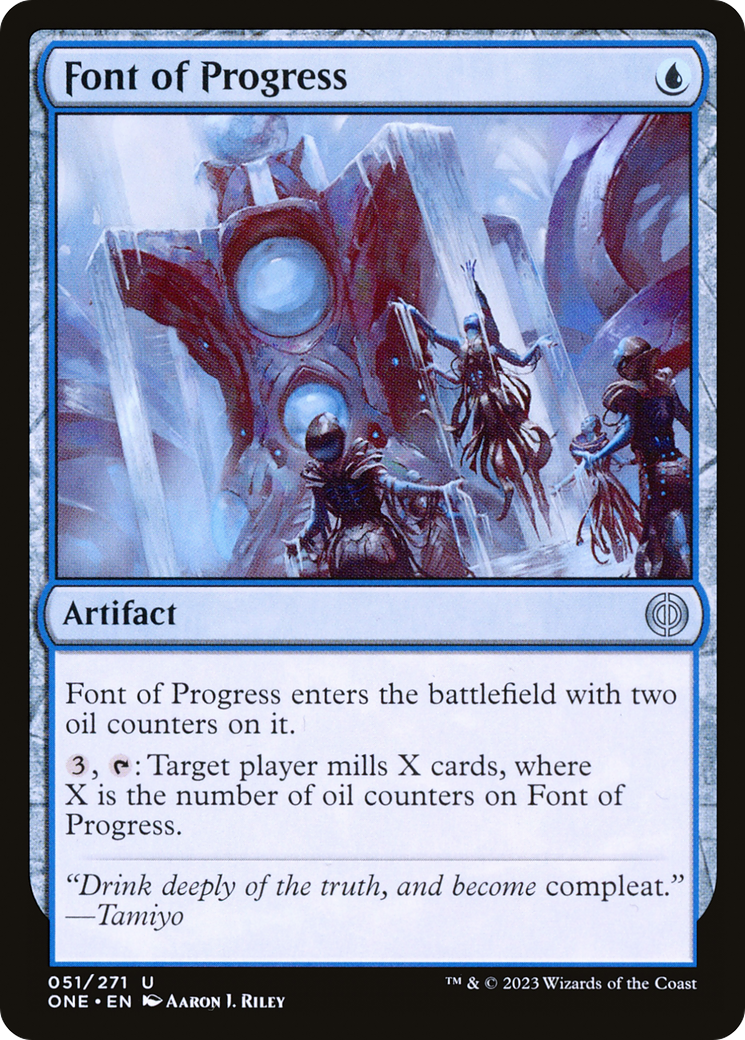 Font of Progress [Phyrexia: All Will Be One] | Empire Gaming NC