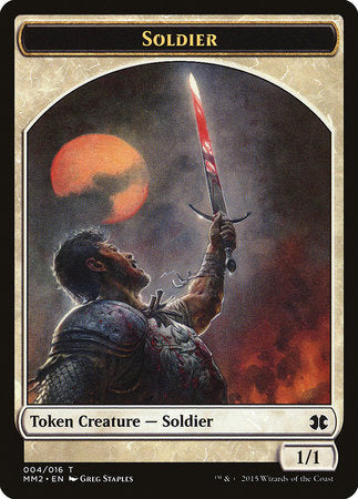 Soldier Token [Modern Masters 2015 Tokens] | Empire Gaming NC