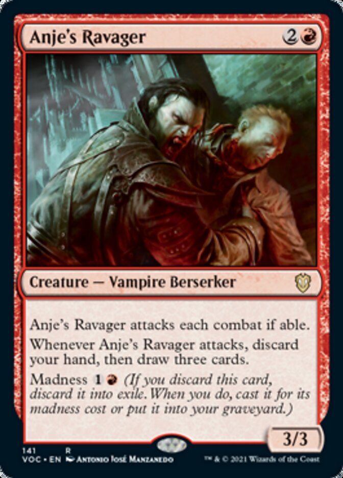 Anje's Ravager [Innistrad: Crimson Vow Commander] | Empire Gaming NC