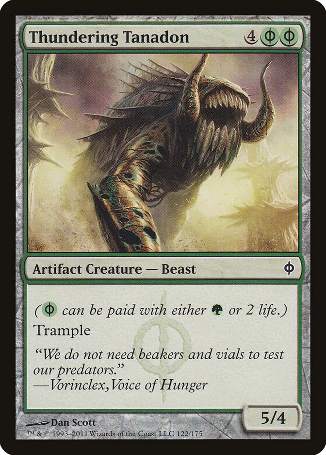 Thundering Tanadon [New Phyrexia] | Empire Gaming NC