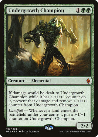 Undergrowth Champion [Battle for Zendikar] | Empire Gaming NC