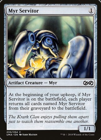 Myr Servitor [Ultimate Masters] | Empire Gaming NC