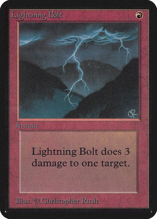Lightning Bolt [Limited Edition Alpha] | Empire Gaming NC
