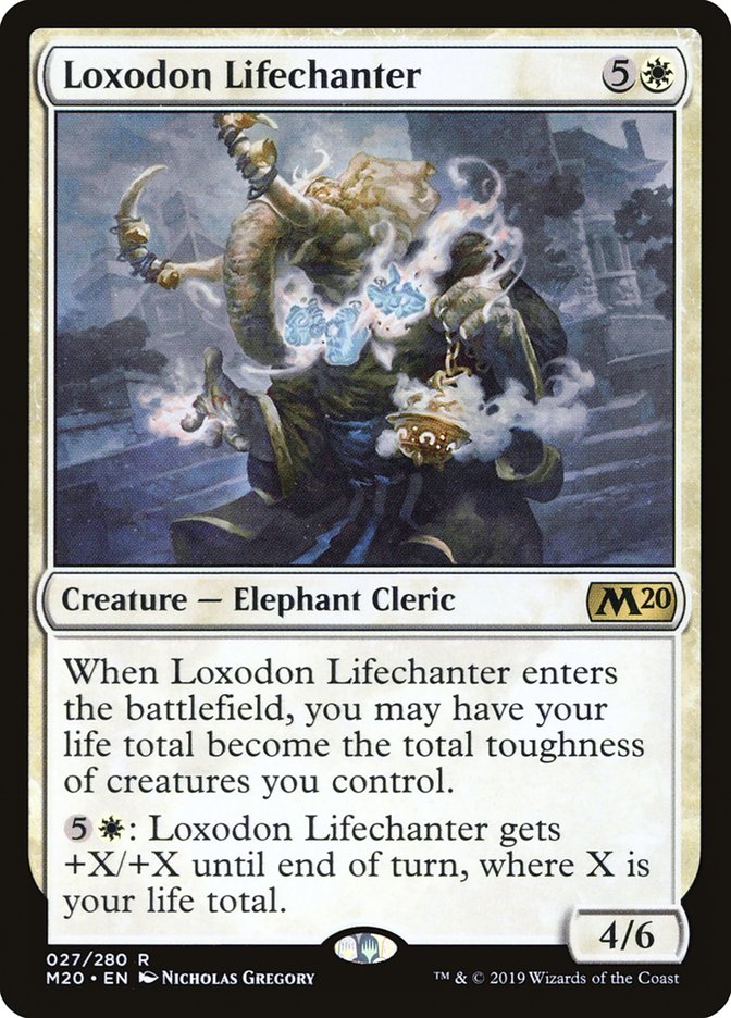 Loxodon Lifechanter [Core Set 2020] | Empire Gaming NC