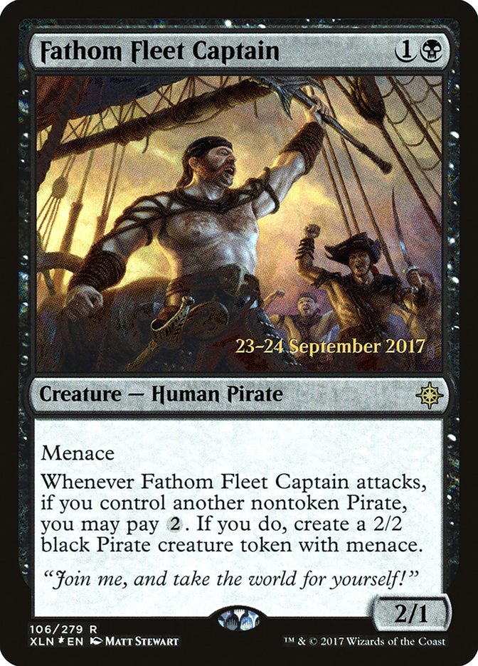 Fathom Fleet Captain [Ixalan Promos] | Empire Gaming NC