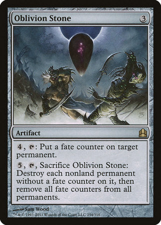 Oblivion Stone [Commander 2011] | Empire Gaming NC