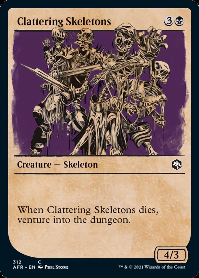 Clattering Skeletons (Showcase) [Dungeons & Dragons: Adventures in the Forgotten Realms] | Empire Gaming NC