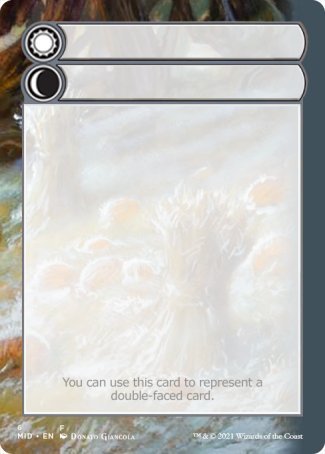 Helper Card (6/9) [Innistrad: Midnight Hunt Tokens] | Empire Gaming NC