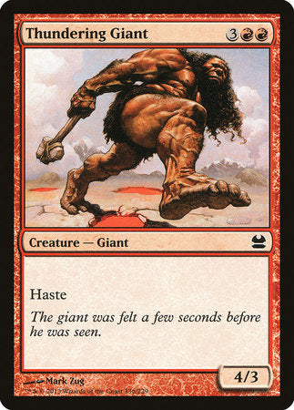 Thundering Giant [Modern Masters] | Empire Gaming NC