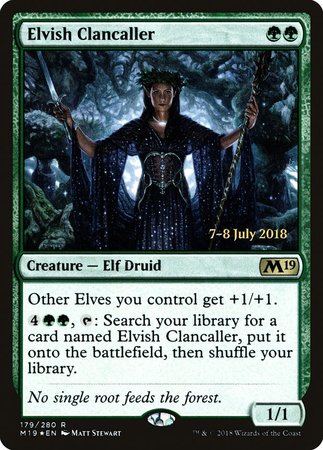 Elvish Clancaller [Core Set 2019 Promos] | Empire Gaming NC