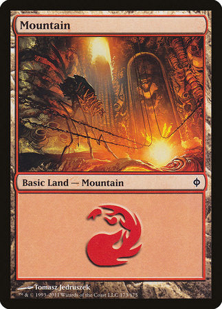 Mountain (173) [New Phyrexia] | Empire Gaming NC