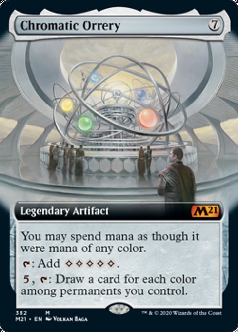 Chromatic Orrery (Extended Art) [Core Set 2021] | Empire Gaming NC