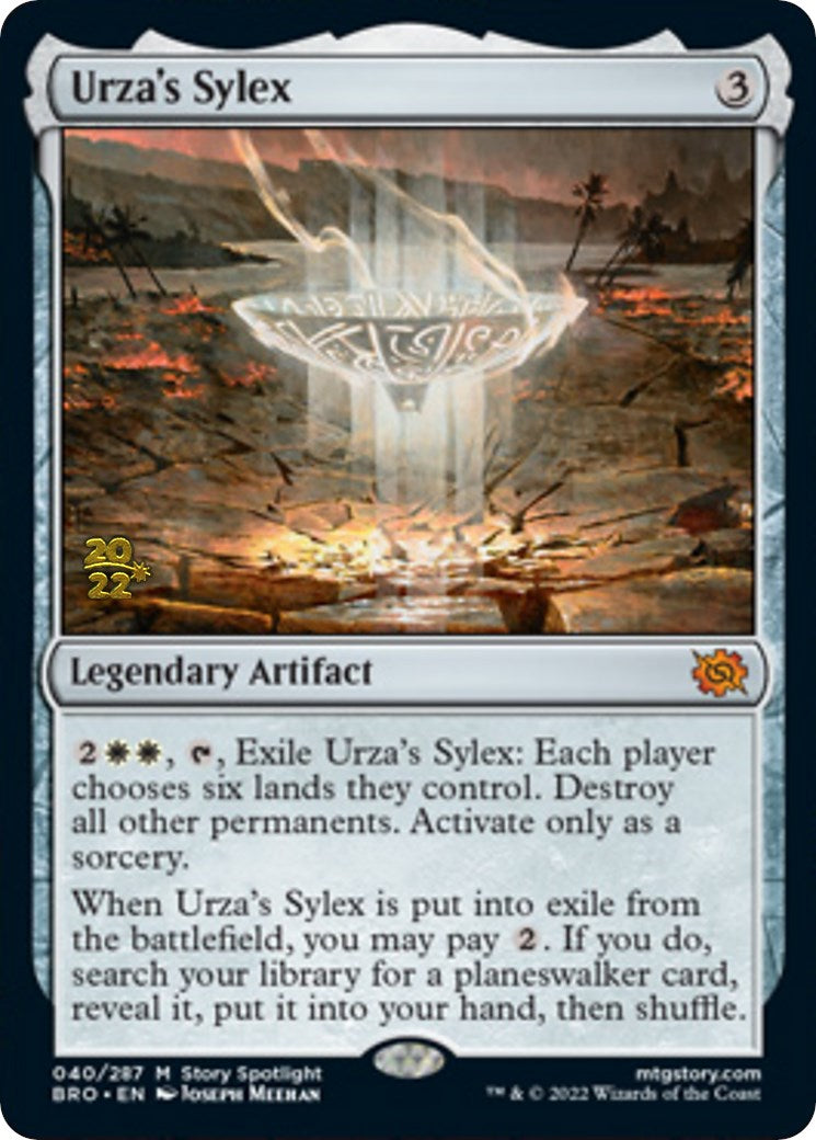 Urza's Sylex [The Brothers' War: Prerelease Promos] | Empire Gaming NC