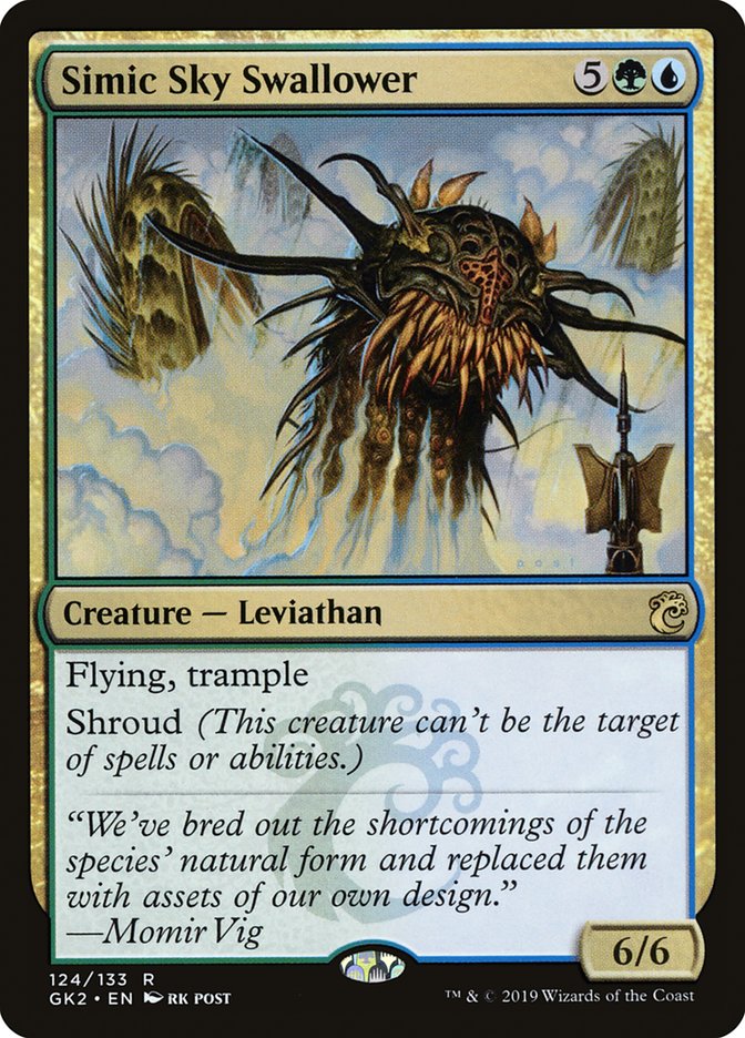 Simic Sky Swallower [Ravnica Allegiance Guild Kit] | Empire Gaming NC