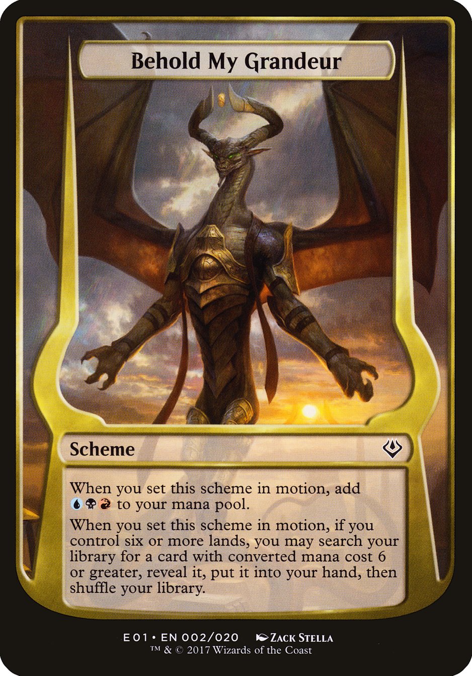 Behold My Grandeur [Archenemy: Nicol Bolas Schemes] | Empire Gaming NC