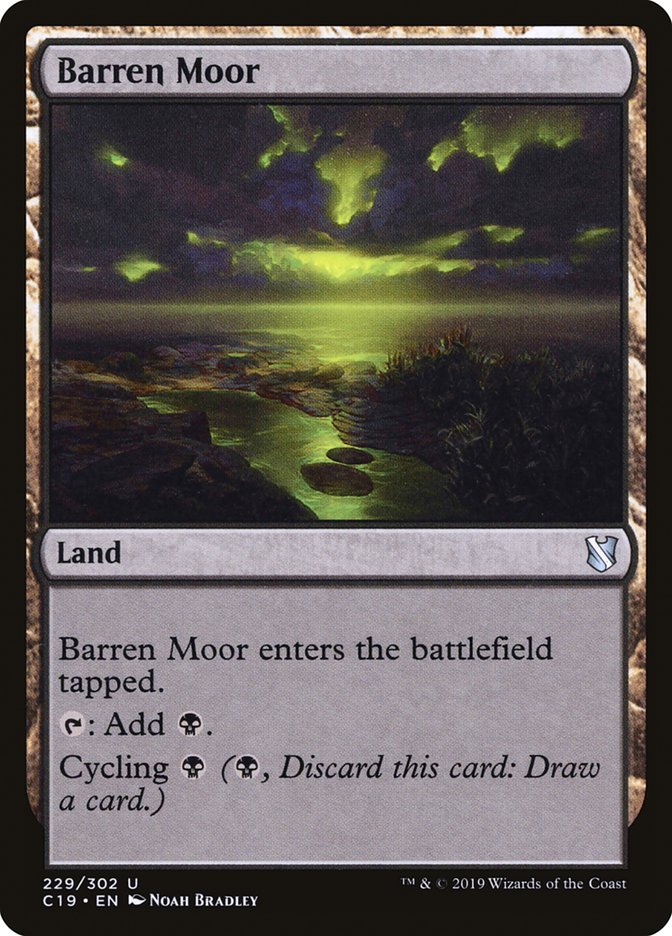 Barren Moor [Commander 2019] | Empire Gaming NC