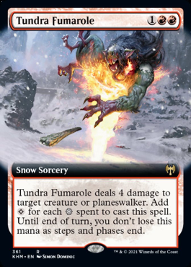 Tundra Fumarole (Extended Art) [Kaldheim] | Empire Gaming NC