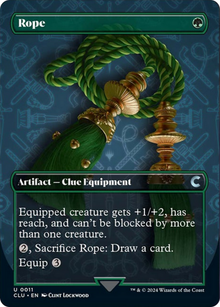 Rope (Borderless) [Ravnica: Clue Edition] | Empire Gaming NC