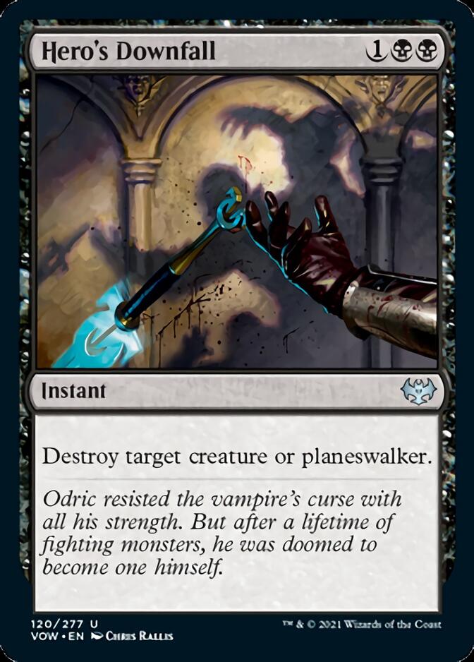 Hero's Downfall [Innistrad: Crimson Vow] | Empire Gaming NC