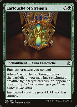 Cartouche of Strength [Amonkhet] | Empire Gaming NC