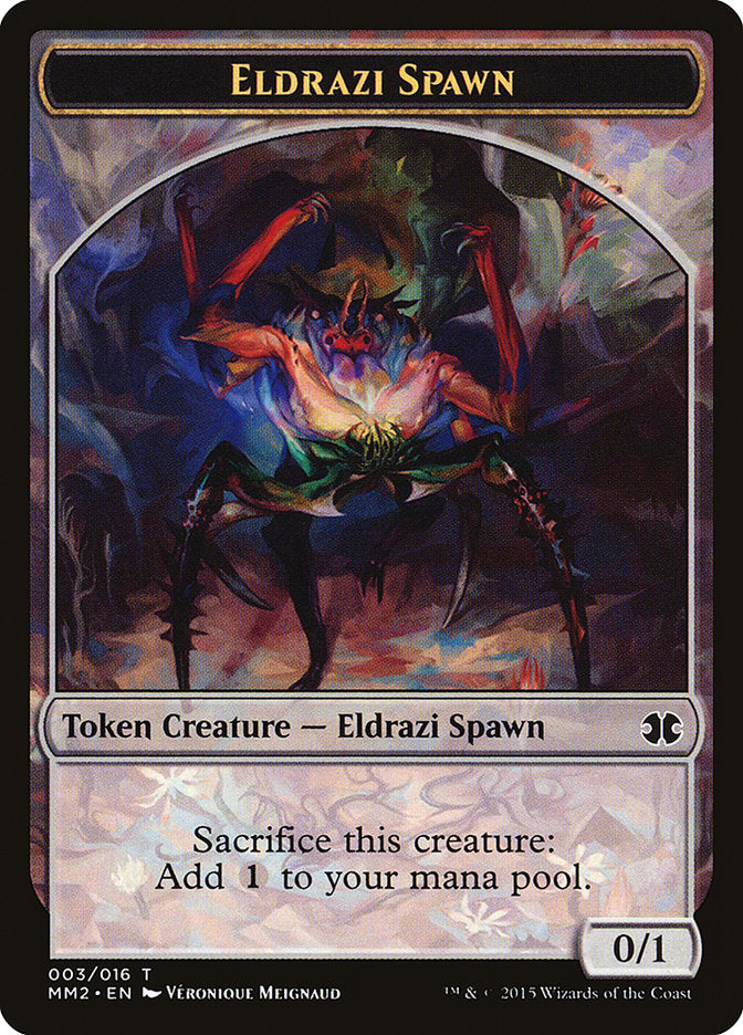 Eldrazi Spawn (003/016) [Modern Masters 2015 Tokens] | Empire Gaming NC