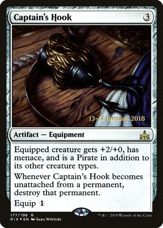 Captain's Hook [Rivals of Ixalan Promos] | Empire Gaming NC