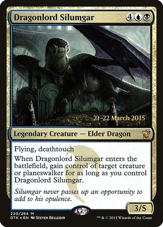 Dragonlord Silumgar [Dragons of Tarkir Promos] | Empire Gaming NC