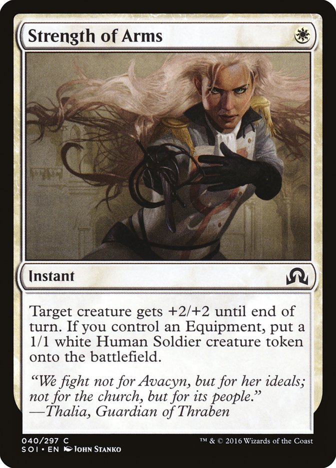 Strength of Arms [Shadows over Innistrad] | Empire Gaming NC