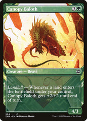 Canopy Baloth (Showcase) [Zendikar Rising] | Empire Gaming NC