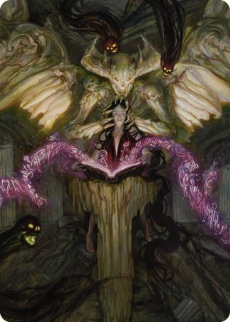 Demonic Tutor Art Card [Commander Masters Art Series] | Empire Gaming NC