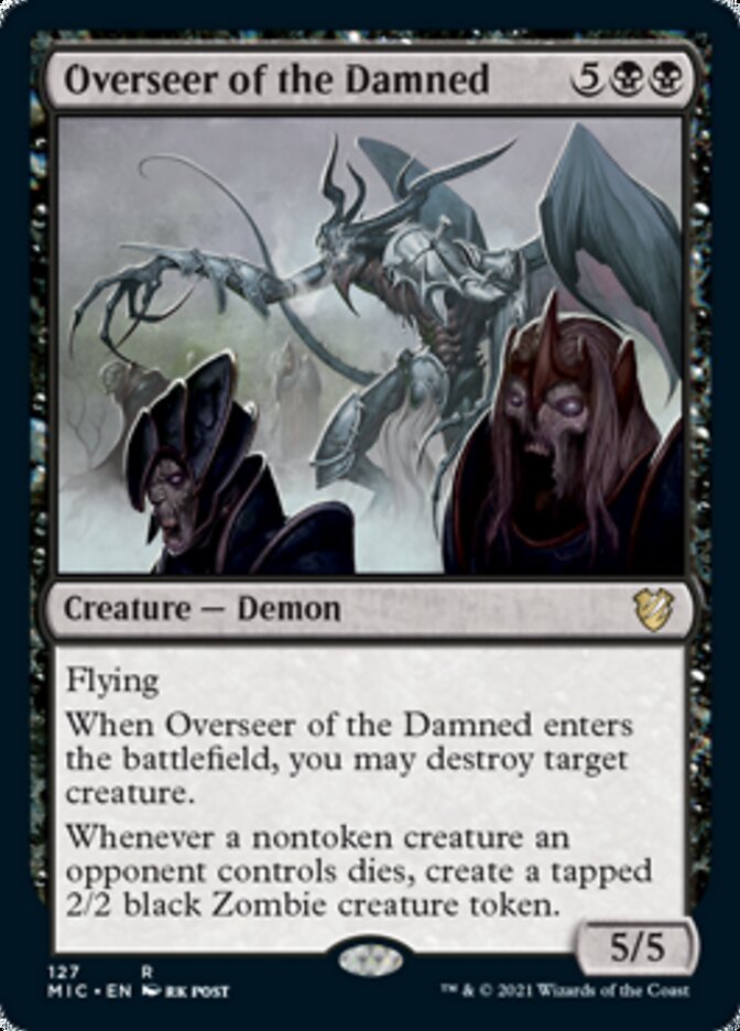 Overseer of the Damned [Innistrad: Midnight Hunt Commander] | Empire Gaming NC