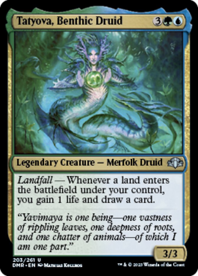 Tatyova, Benthic Druid [Dominaria Remastered] | Empire Gaming NC