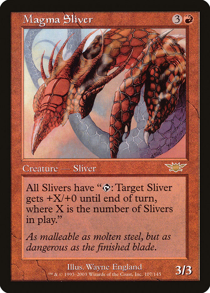 Magma Sliver [Legions] | Empire Gaming NC