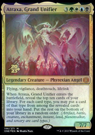 Atraxa, Grand Unifier [Phyrexia: All Will Be One Prerelease Promos] | Empire Gaming NC