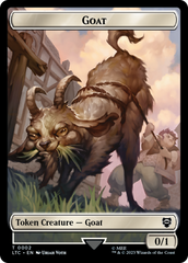 Bird // Goat Token [The Lord of the Rings: Tales of Middle-Earth Commander Tokens] | Empire Gaming NC