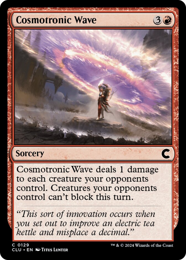 Cosmotronic Wave [Ravnica: Clue Edition] | Empire Gaming NC