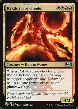 Rakdos Firewheeler [Ravnica Allegiance] | Empire Gaming NC