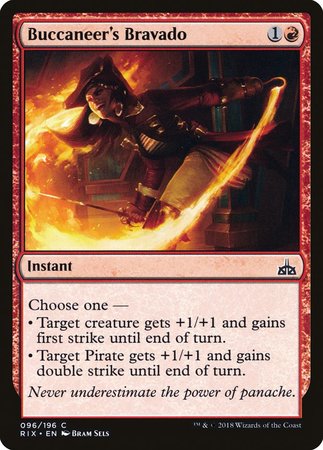 Buccaneer's Bravado [Rivals of Ixalan] | Empire Gaming NC