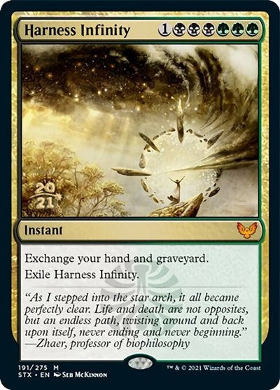 Harness Infinity [Strixhaven: School of Mages Prerelease Promos] | Empire Gaming NC