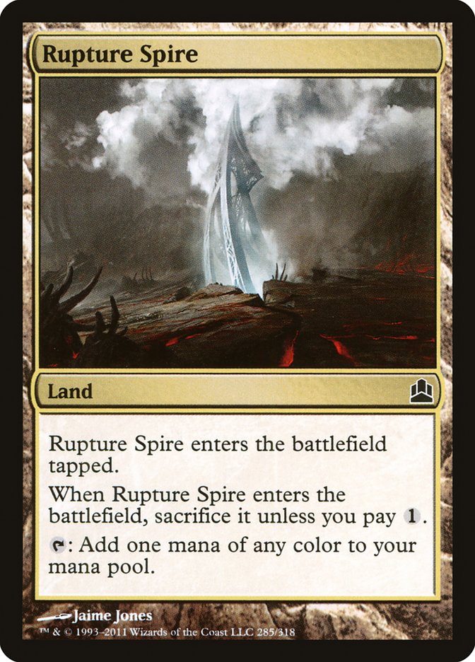 Rupture Spire [Commander 2011] | Empire Gaming NC