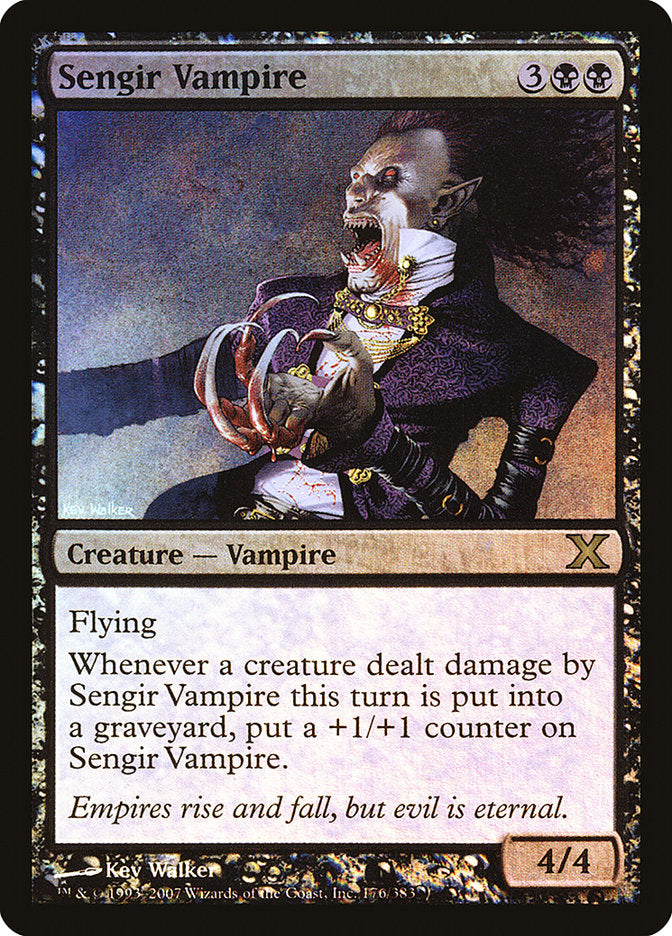 Sengir Vampire (Premium Foil) [Tenth Edition] | Empire Gaming NC