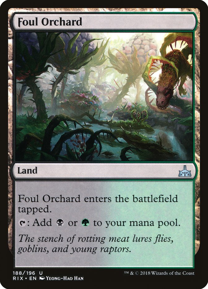 Foul Orchard [Rivals of Ixalan] | Empire Gaming NC