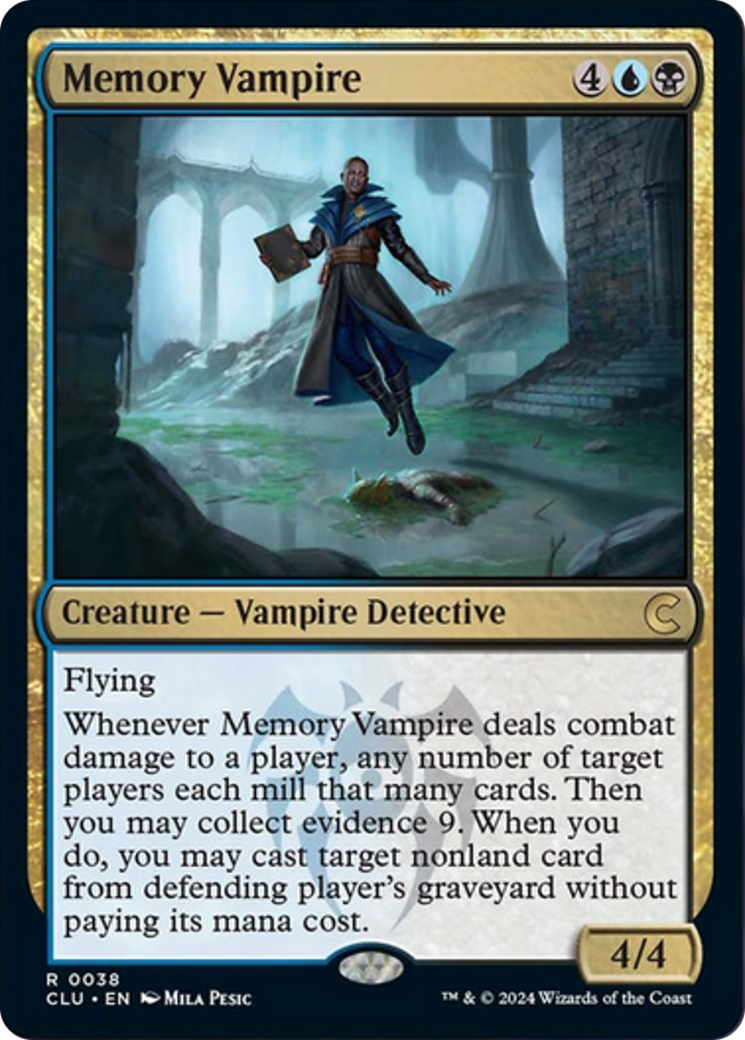 Memory Vampire [Ravnica: Clue Edition] | Empire Gaming NC