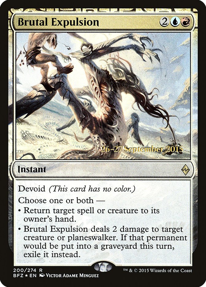 Brutal Expulsion  [Battle for Zendikar Prerelease Promos] | Empire Gaming NC