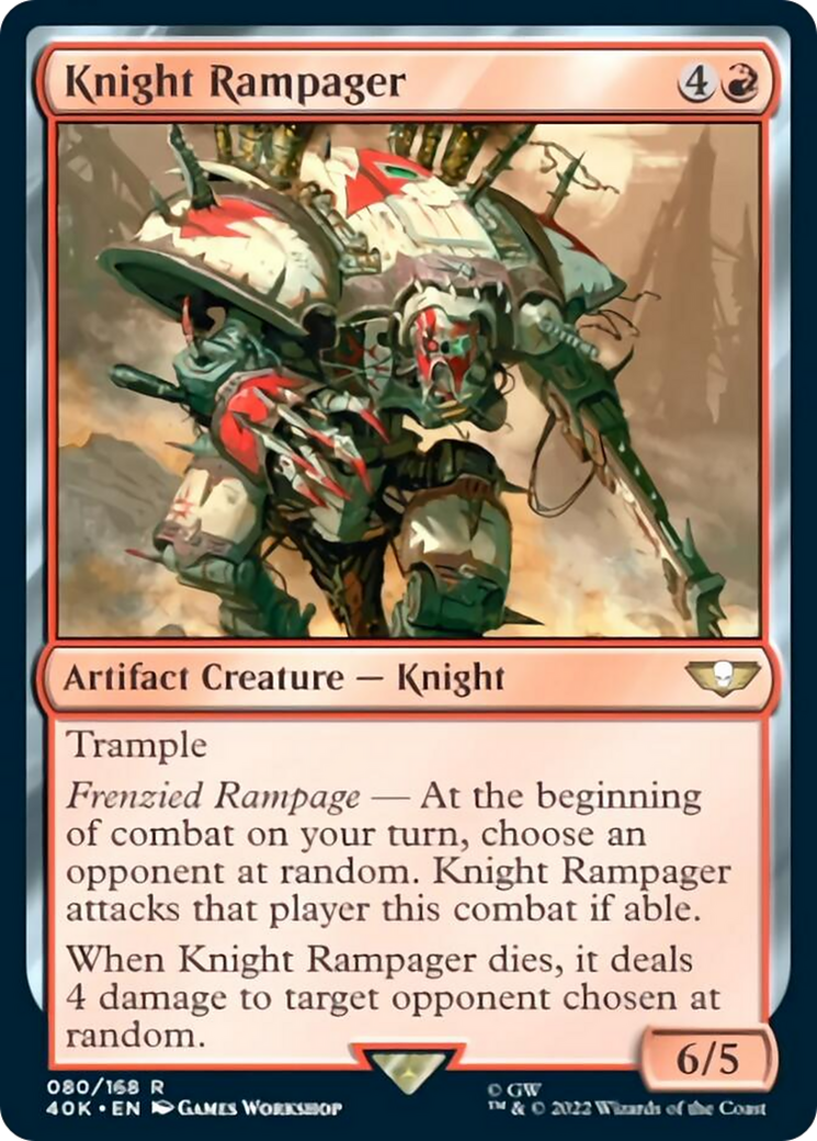 Knight Rampager [Universes Beyond: Warhammer 40,000] | Empire Gaming NC