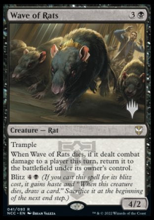 Wave of Rats (Promo Pack) [Streets of New Capenna Commander Promos] | Empire Gaming NC