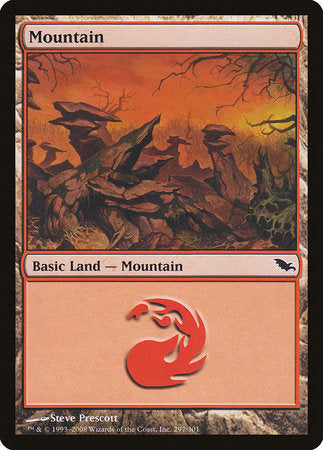 Mountain (297) [Shadowmoor] | Empire Gaming NC