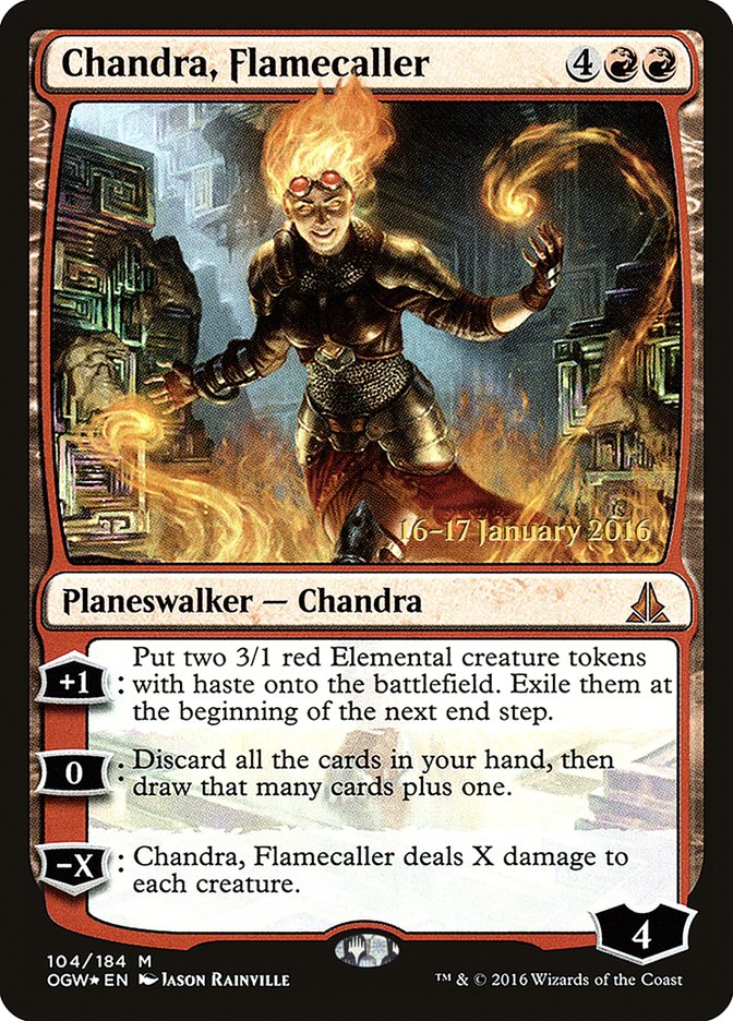 Chandra, Flamecaller [Oath of the Gatewatch Promos] | Empire Gaming NC